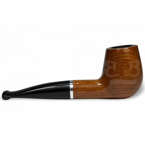 Cachimbo Bertoldi Elite Prateado – Filtro Permanente Chifre